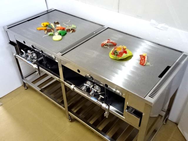 幅45cm 少スペース 新品 業務用 グリドル キッチンカー ケバブ 幅45cm