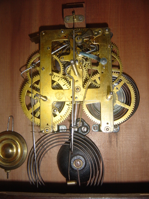 角グレシャム掛時計 - 英工舎