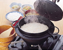 岩鋳・ごはん鍋／本場盛岡南部鉄器／こだわりやさん．com