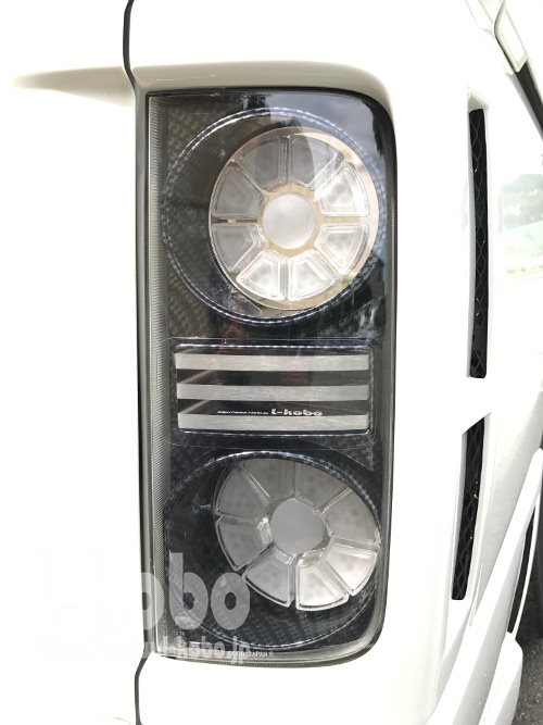 E51エルグランドテールランプ加工25 ｜【エルコボ】ヘッドライト