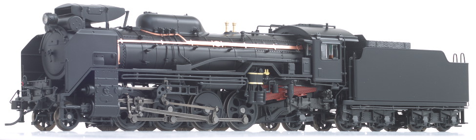 天賞堂 D51 長野式集煙装置 中央西線タイプ 16番ゲージ