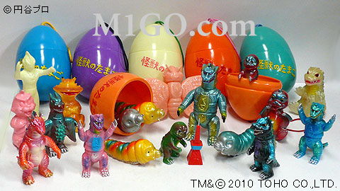 HMV限定 М1号 怪獣のたまご ミニソフビ9種封入 HMV限定 М1号 怪獣
