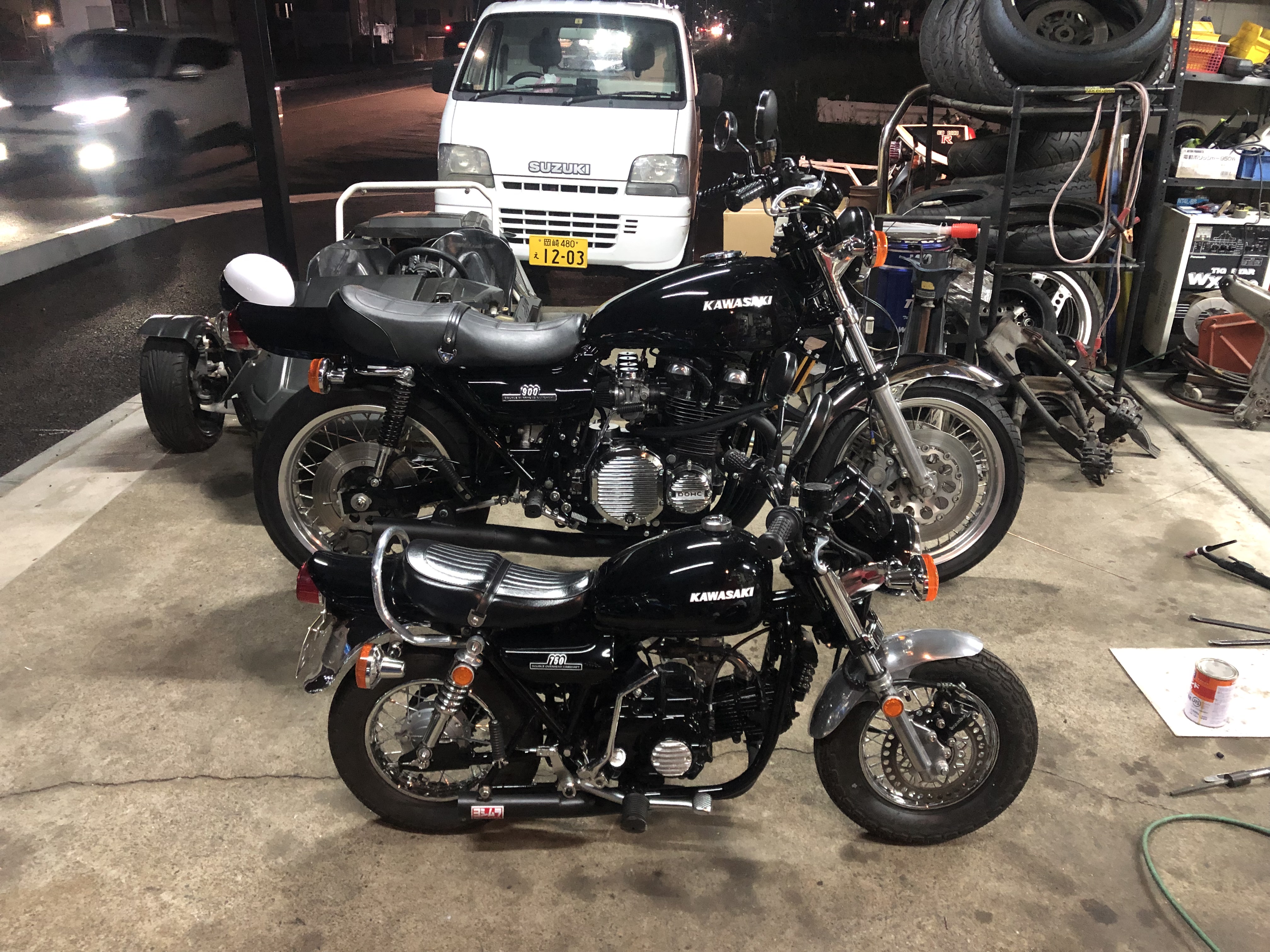 KZ1000 外装交換 - 愛知県岡崎市でバイクのカスタム・ワンオフならMACS