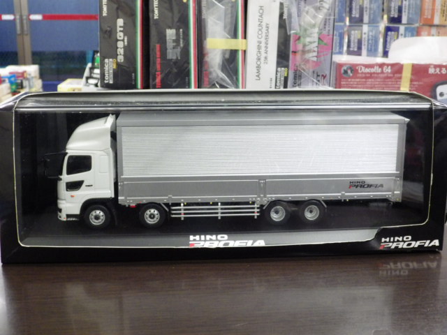 ミニカーショップグローバル - 1/43 日野特注品 日野 プロフィア【白×銀】