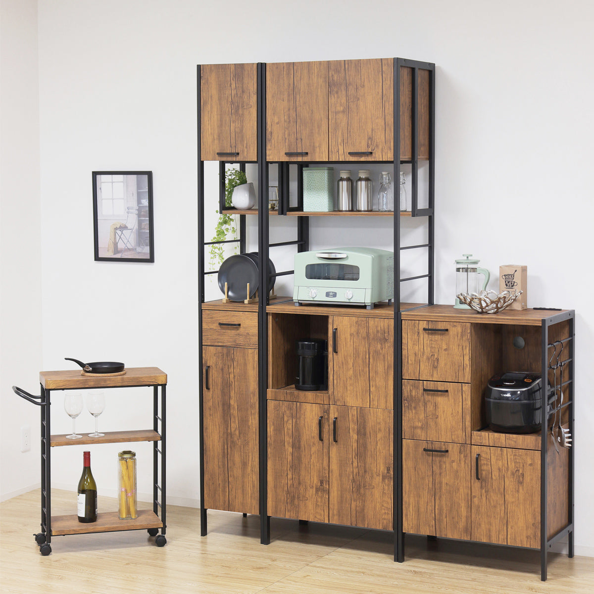 アート 食器棚（W600×D400×H1000）の通販 | モクカグ公式