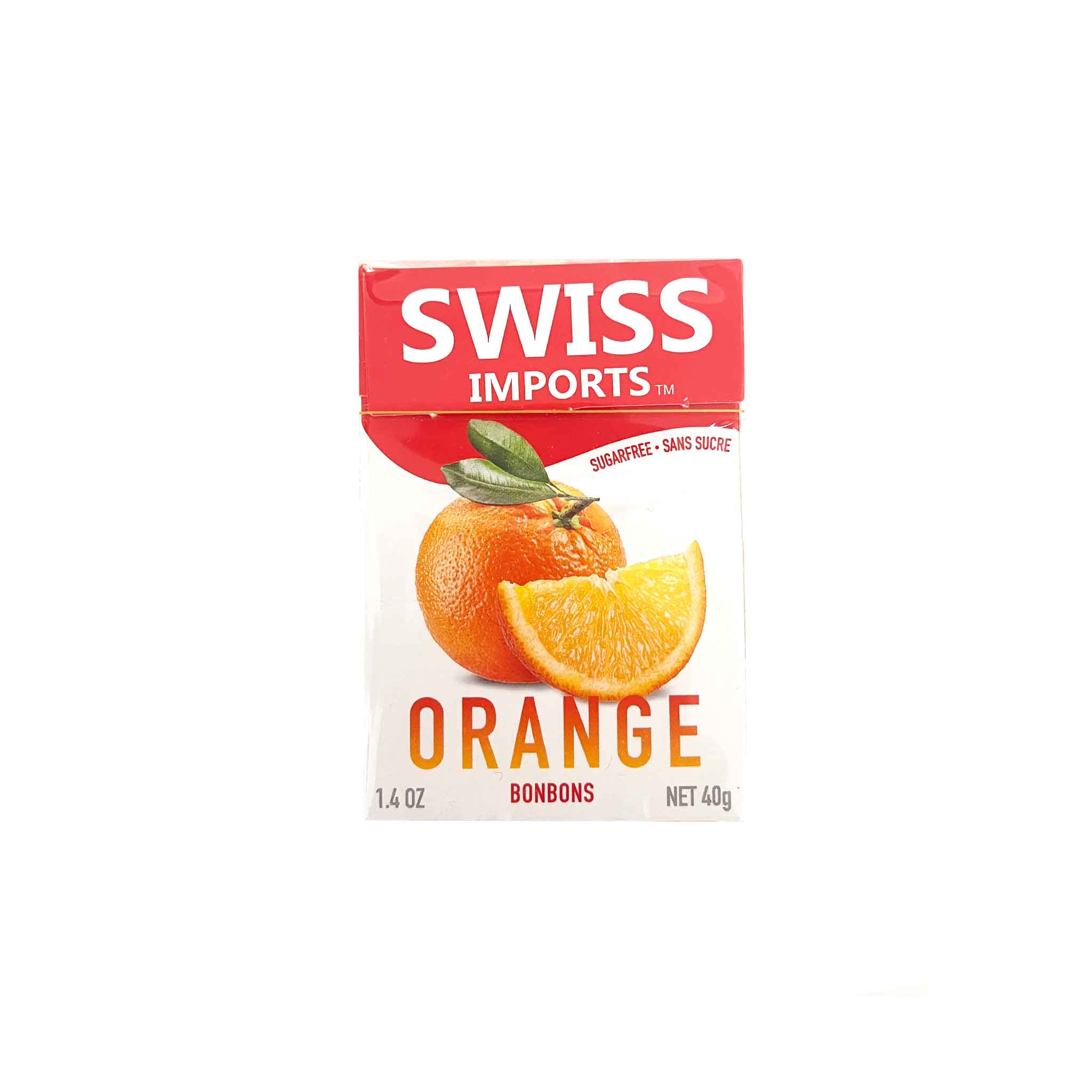 SWISS ORANGE BONBONS 40g – monsieur marcel gourmet market