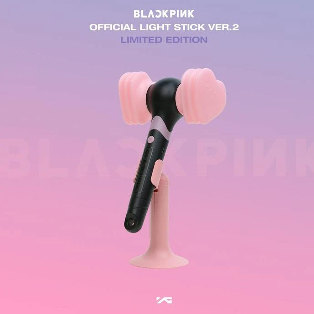 블랙핑크 | BLACKPINK OFFICIAL LIGHT STICK VER. 2 + STAND - Music Plaza