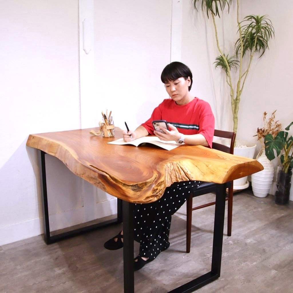 dksk3038 一枚板 ローテーブル 座卓 dksk3038 一枚板 ローテーブル 座