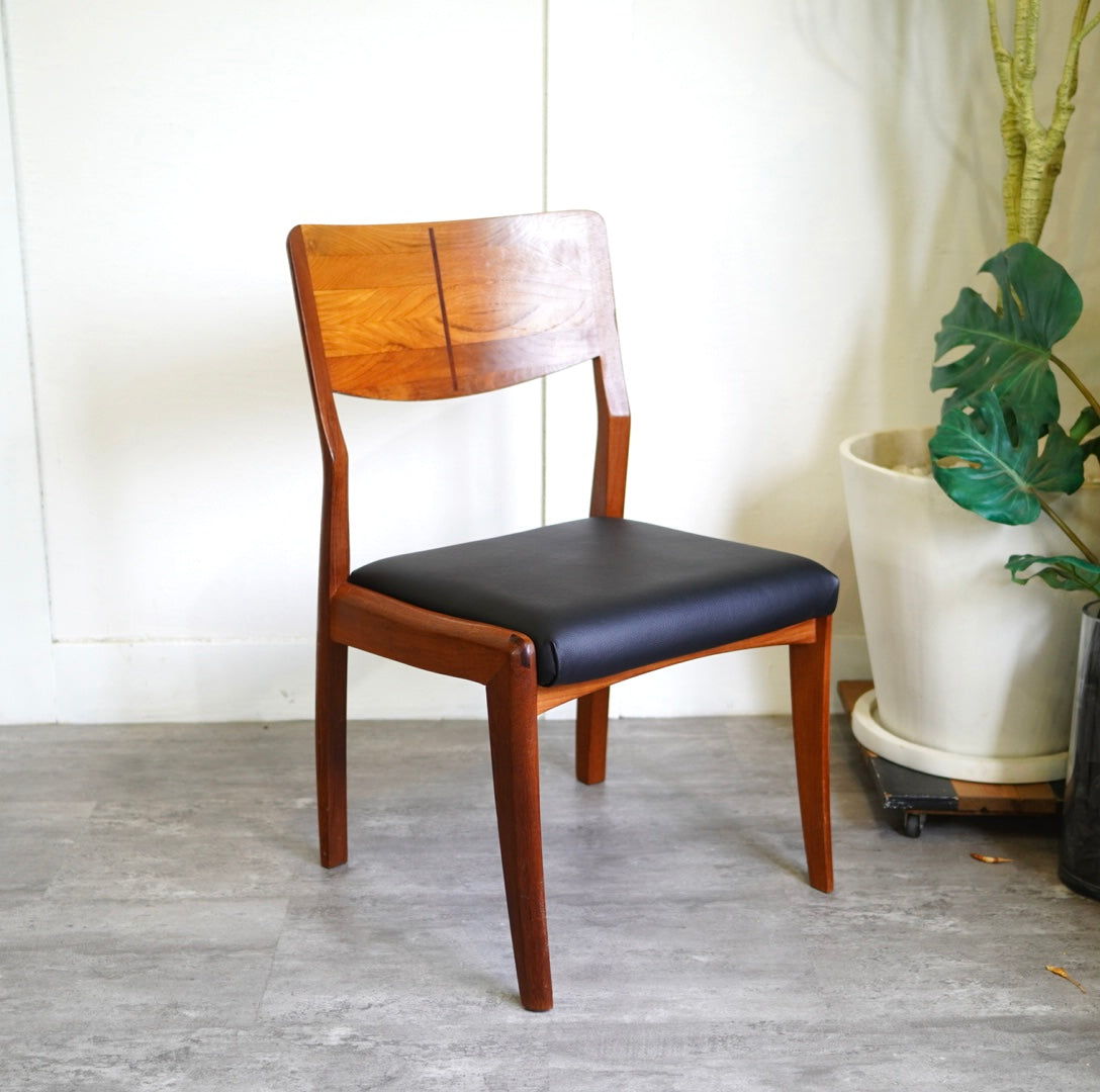 朝日木材加工 BOSCO ダイニングチェア 椅子 チーク材 北欧風