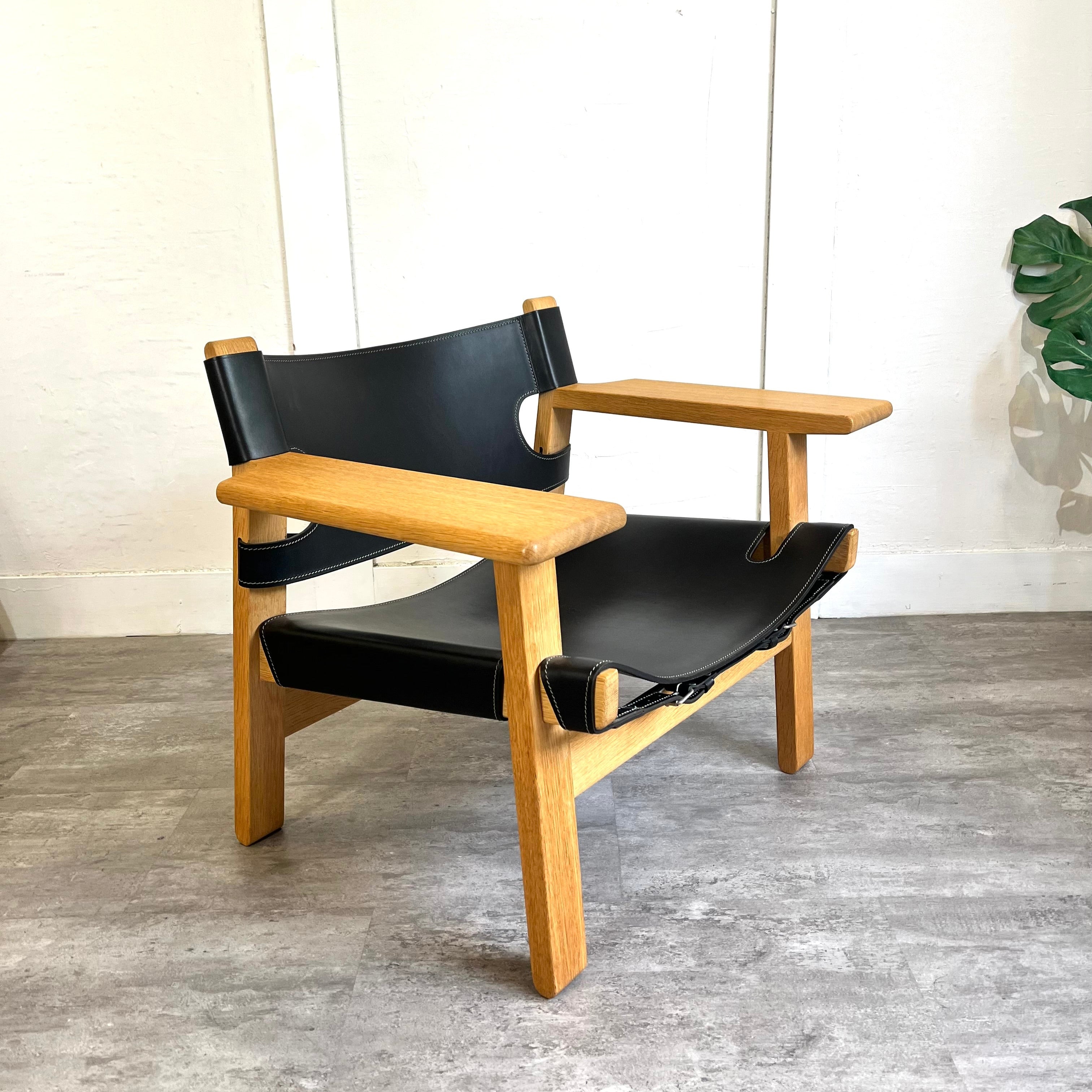 フレデリシア / FREDELICIA スパニッシュチェア ブラック ボーエ