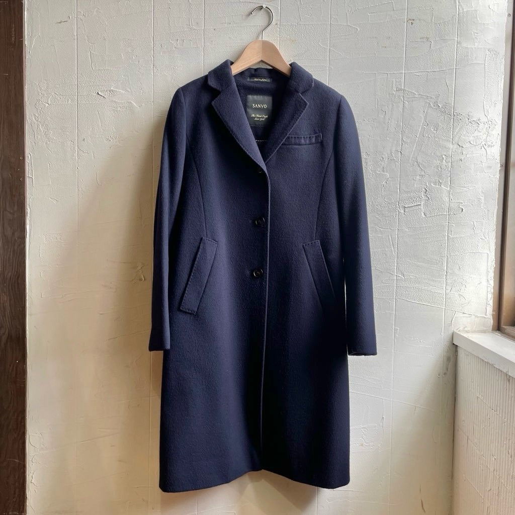 古着】サンヨー / SANYO チェスターコート super180`sウール ロング