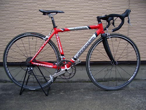 ロードバイクのブルホーンバー化(07'Cannondale CAAD8)-(新潟の自転車