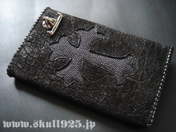 ◇ガボール(Gaboratory)生前中期カバ革ウォレット初期Tバー付き財布