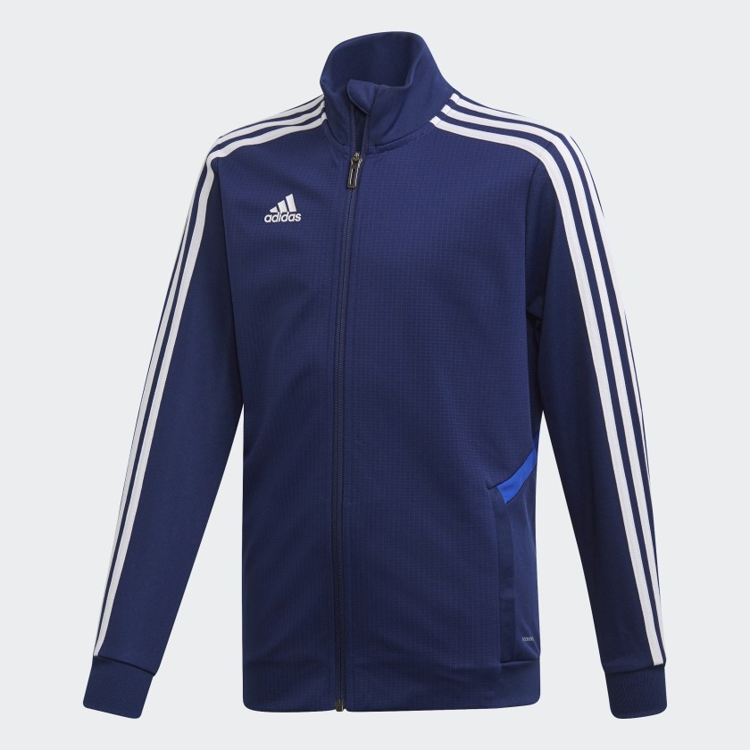adidas TIRO 19 Training Track Jacket | Navy Blue | Kid's – stripe