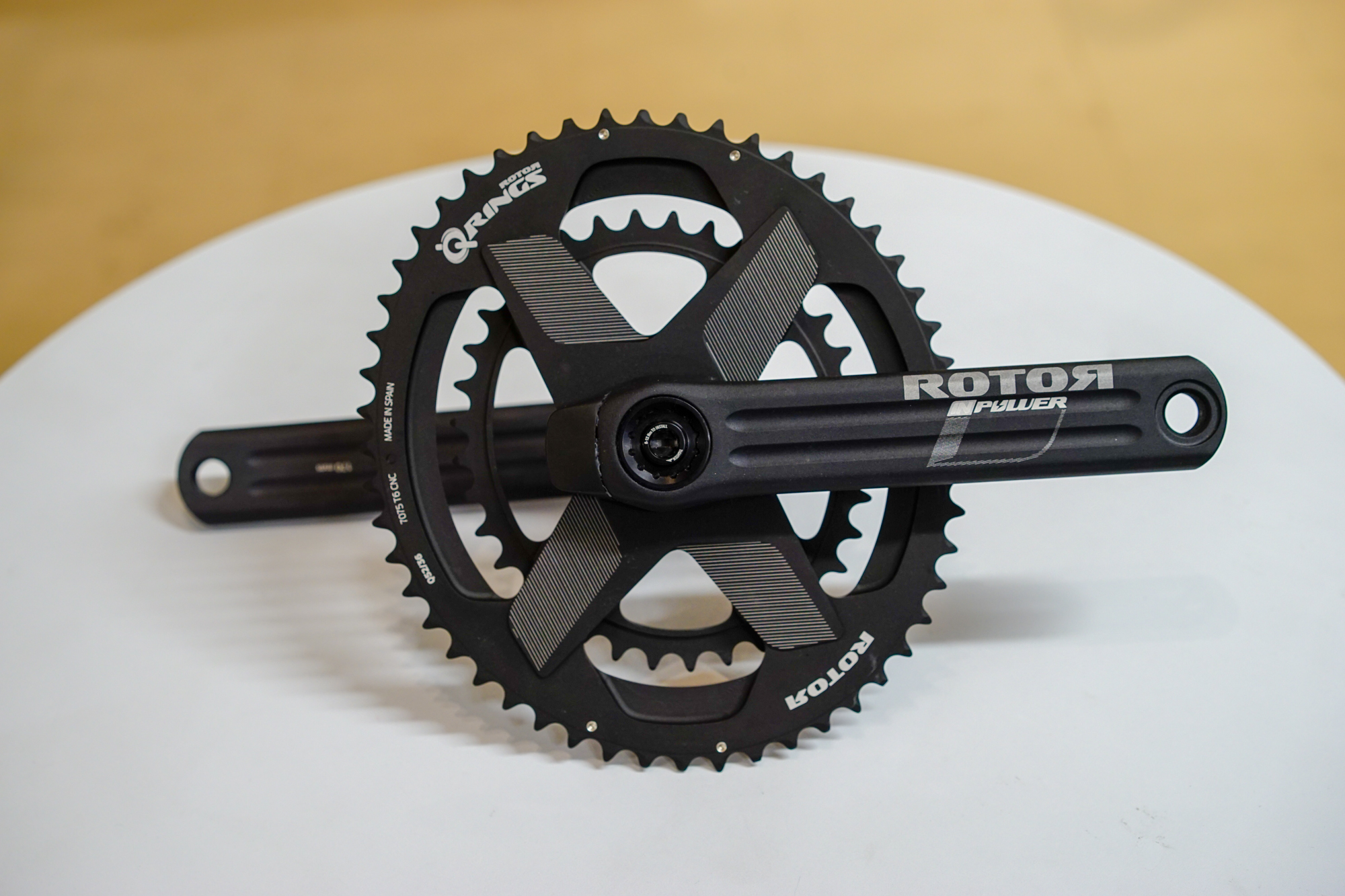 パワメROTOR INPOWER Q-RINGS クランクセット 52/36 パワメROTOR