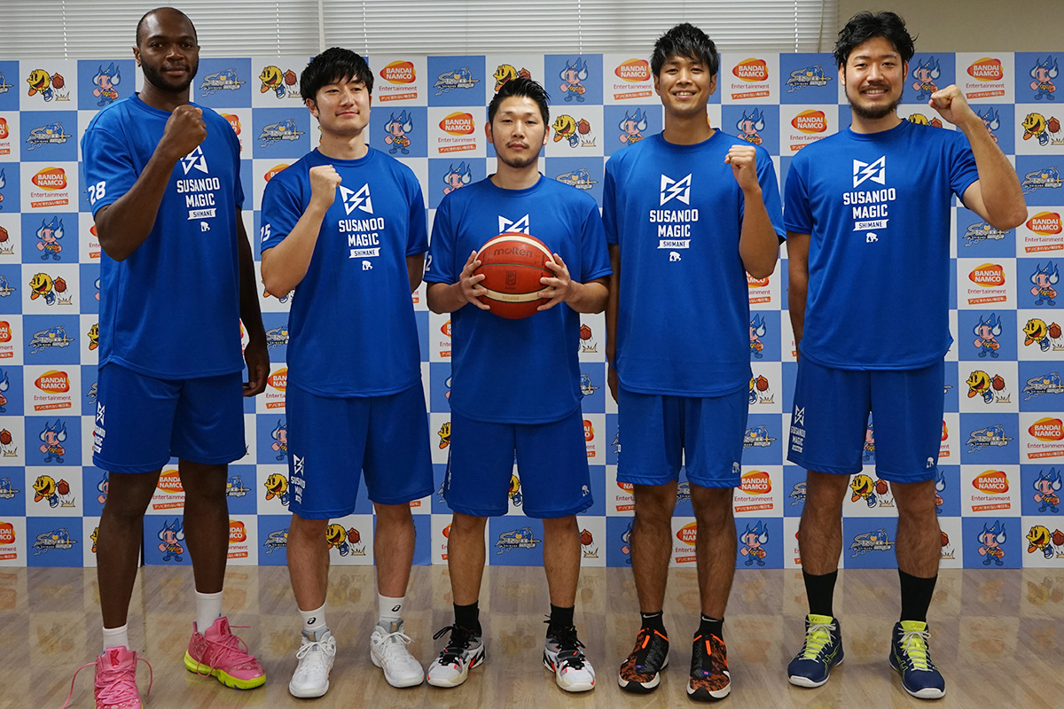 B.LEAGUE 2020-21 SEASON 島根スサノオマジック 新加入選手 記者会見