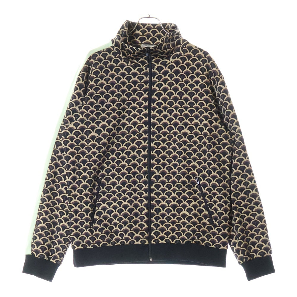 VALENTINO(ヴァレンティノ) ロゴ 総柄プリント サイドライン スタンド