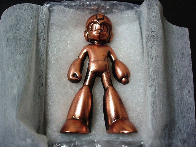 ロックマン 20周年 銅古美仕様 ブロンズ メタルフィギュア 【新品・未