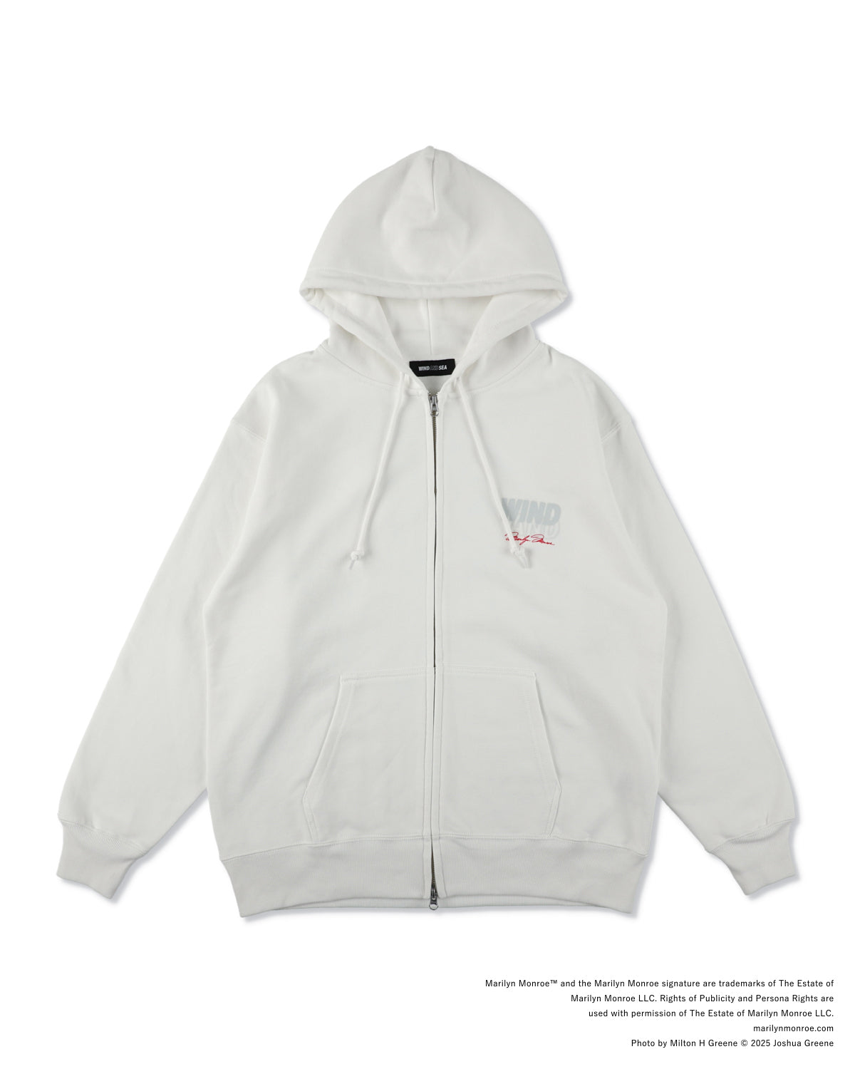 MARILYN MONROE x WDS ZIP HOODED SWEAT SHIRT – WIND AND SEA