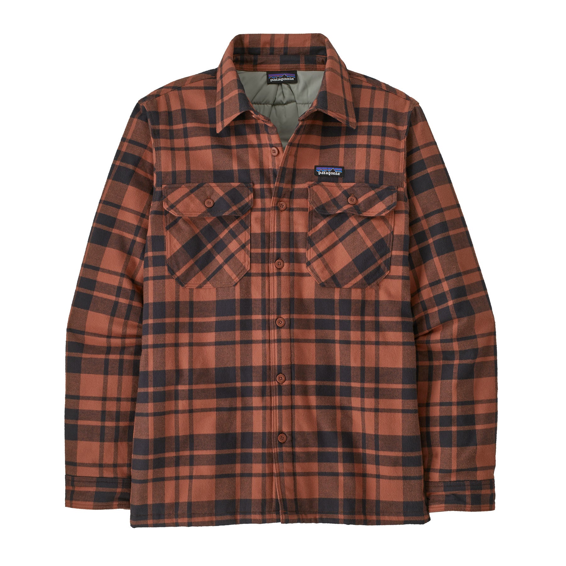 Men's Insulated Organic Cotton Midweight Fjord Flannel Shirt