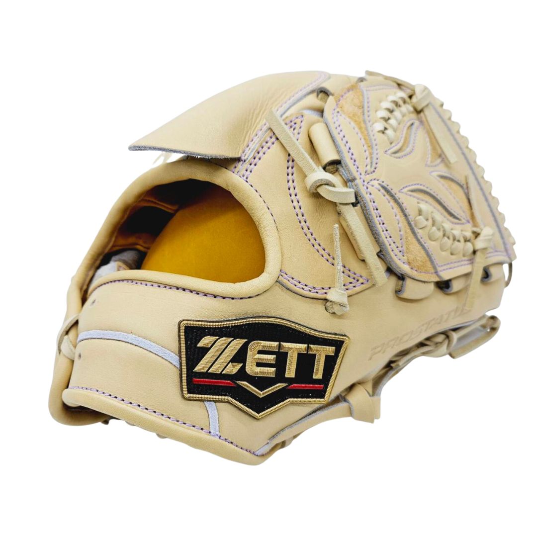 ゼット】硬式グラブ/投手用/送料無料/BPROG521S/パステルブラウン/高校
