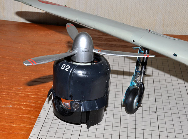 週刊零戦をつくる」プロペラ+エンジンサウンドシステムのスイッチ移設