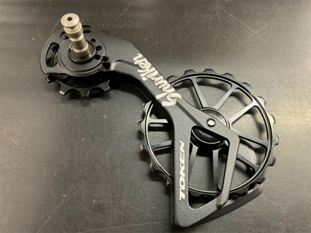 SHIMANO 105にビッグプーリーインストール!!見た目も走りも大きく