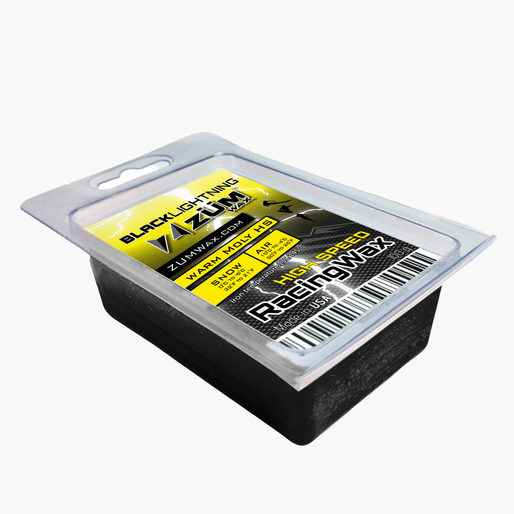 WARM TEMPS CERAMIC MOLY GRAPHITE Non-Fluoro - Iron-On Black