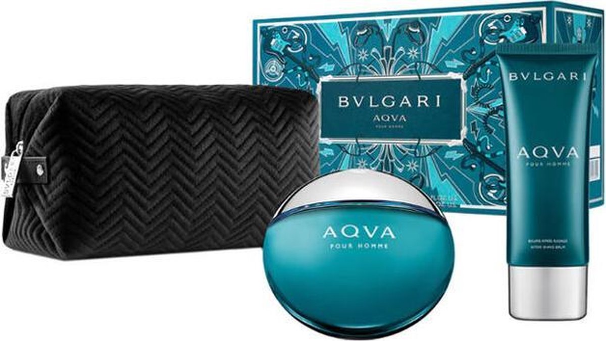 Bvlgari Aqva Pour Homme Gift Set - EDT 100 Ml, 100 Ml After Shave