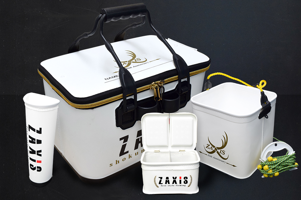 ZAXIS 40L仕様ハードバッカン／エサバケットツイン式／水汲みバケツ