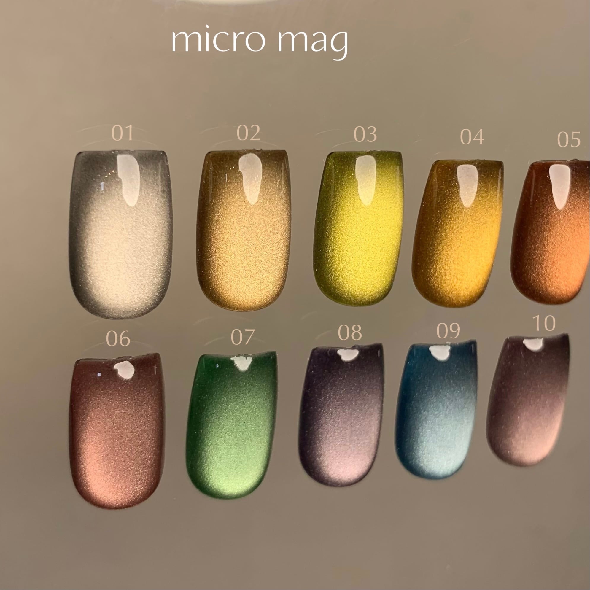 Cleto Micro Mag Collection - 10 Magnetic Color Set – Zillabeau