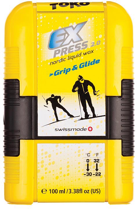 Toko Express Grippinglide Wax 100ml | Universal Liquid Ski Wax for