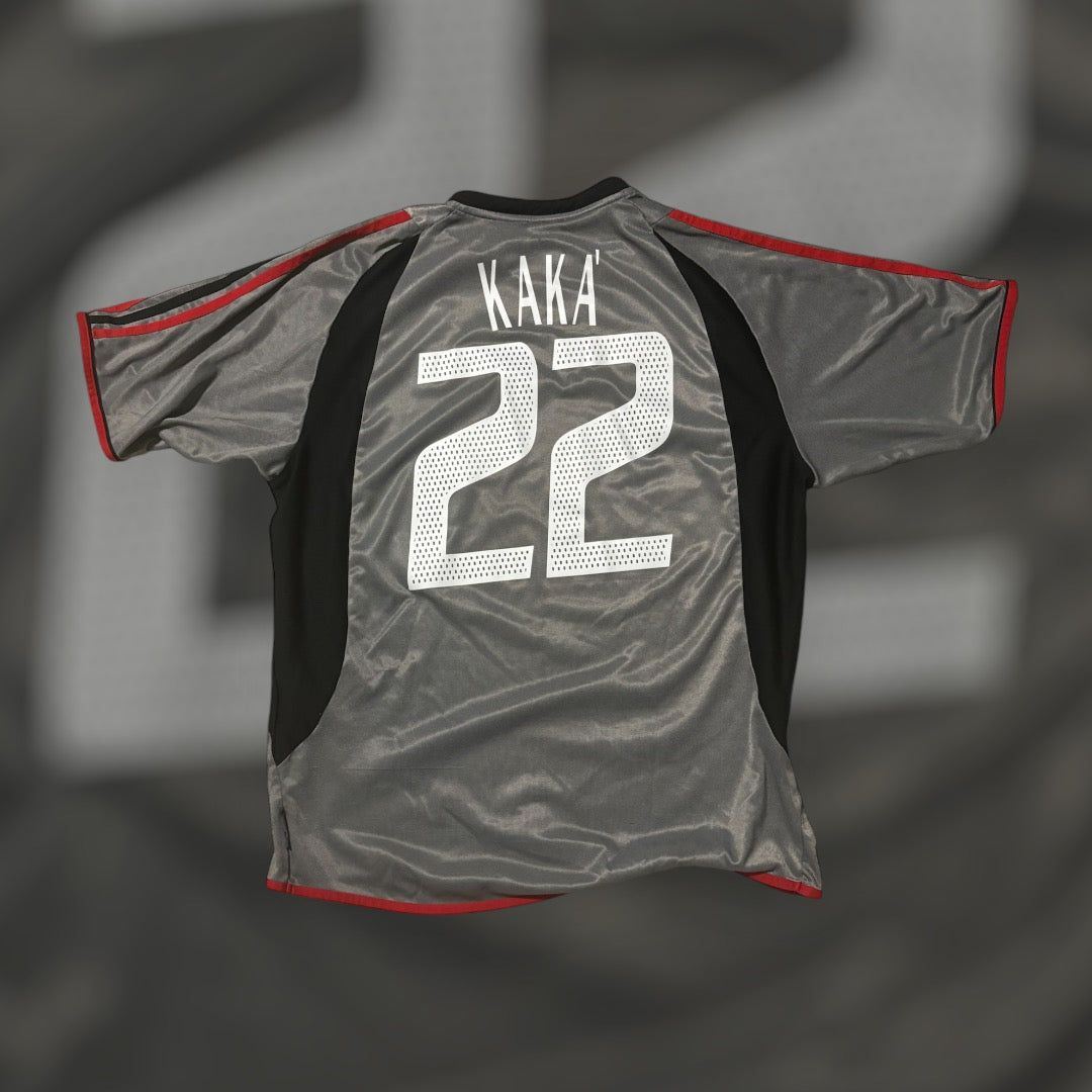 Kaka #22 2003/2004 AC Milan Third Kit (Large) – 3PM Blackout