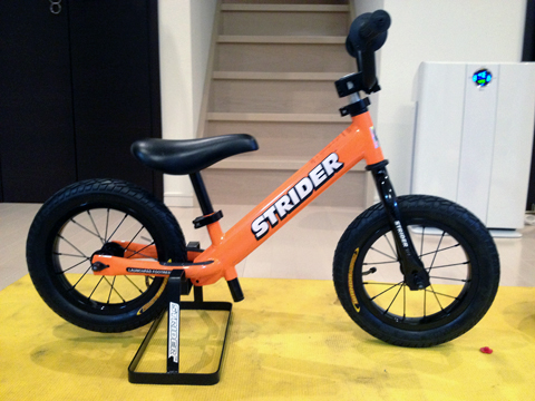 ストライダーカスタムUPでレベルUPだ！！