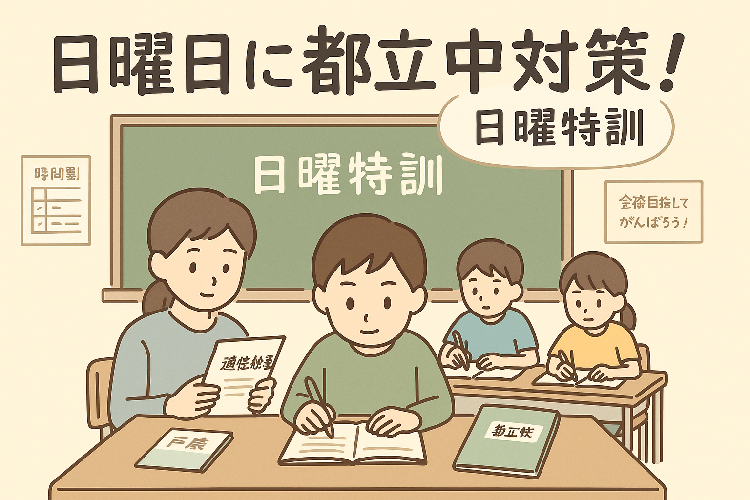 進学塾enaの日曜特訓を解説（25年度版）｜各コースの内容と費用、都立