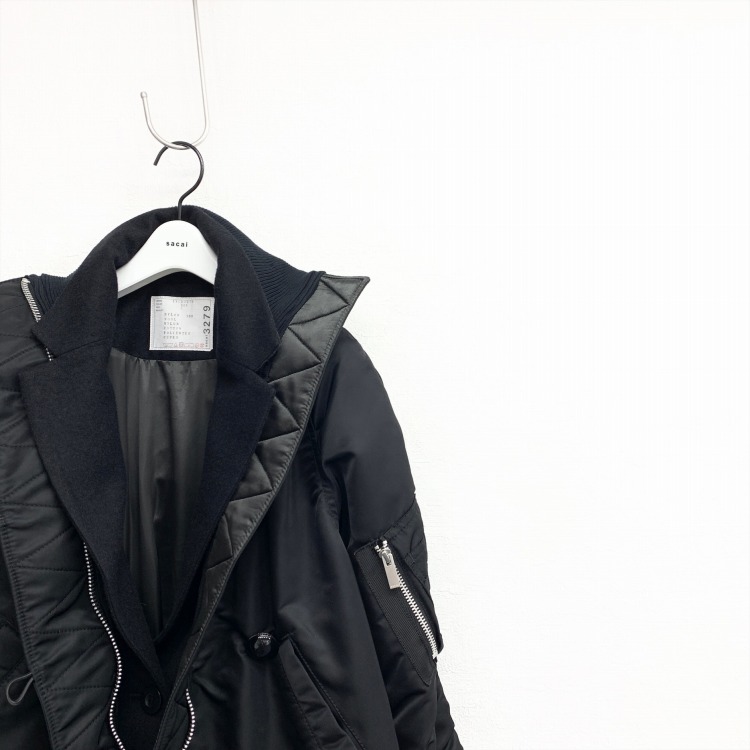 sacaiのドッキング MA-1をお譲りいただきました | ブランド服の宅配