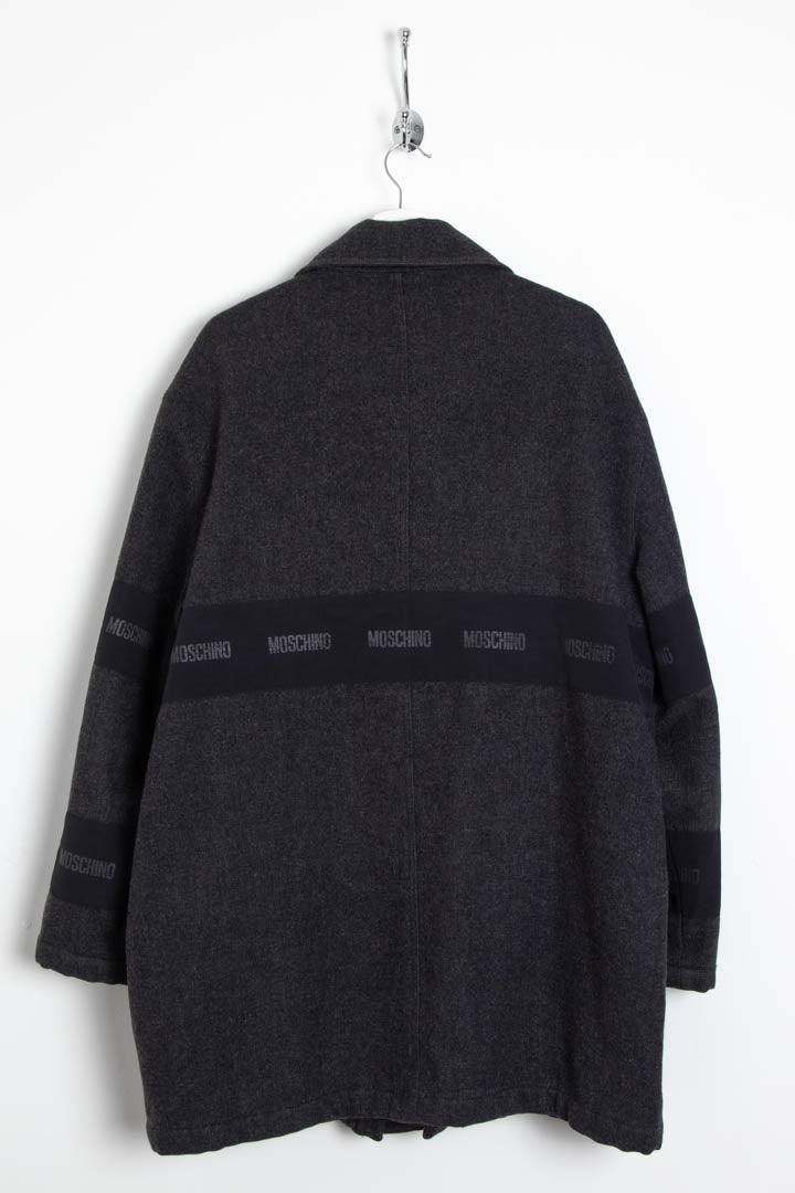 Moschino Wool Fireman Clasp Quilted Jacket (L) – 97th Vintage