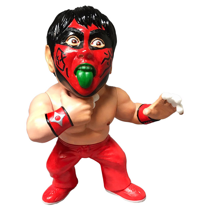 16dソフビコレクション016グレート・ムタ(90年代赤ペイント)｜News