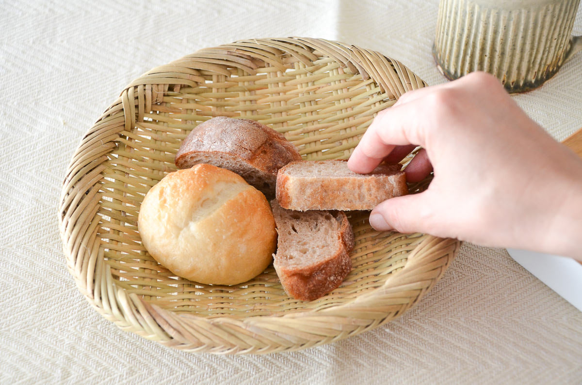 盛り付けに便利なすず竹のざる – 市川籠店 | 1basketry