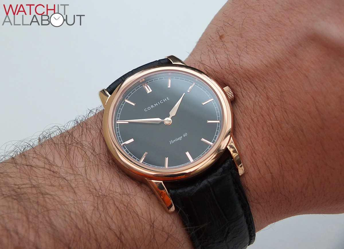 Corniche Heritage 40 Watch Review - 12&60