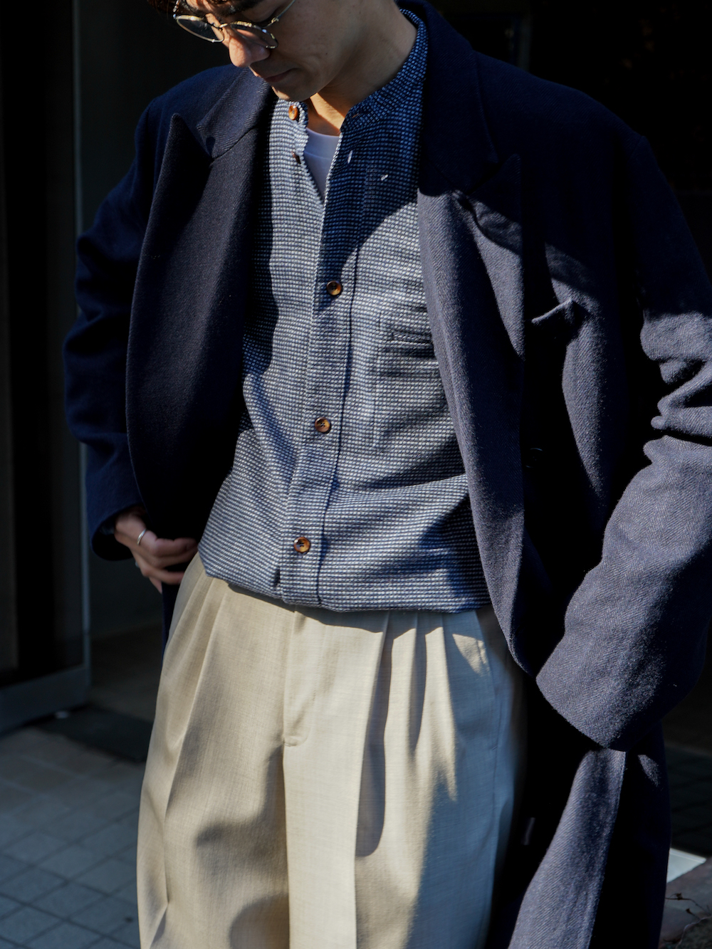 FRANK LEDERが作る”ウールシャツ - 1LDK annex