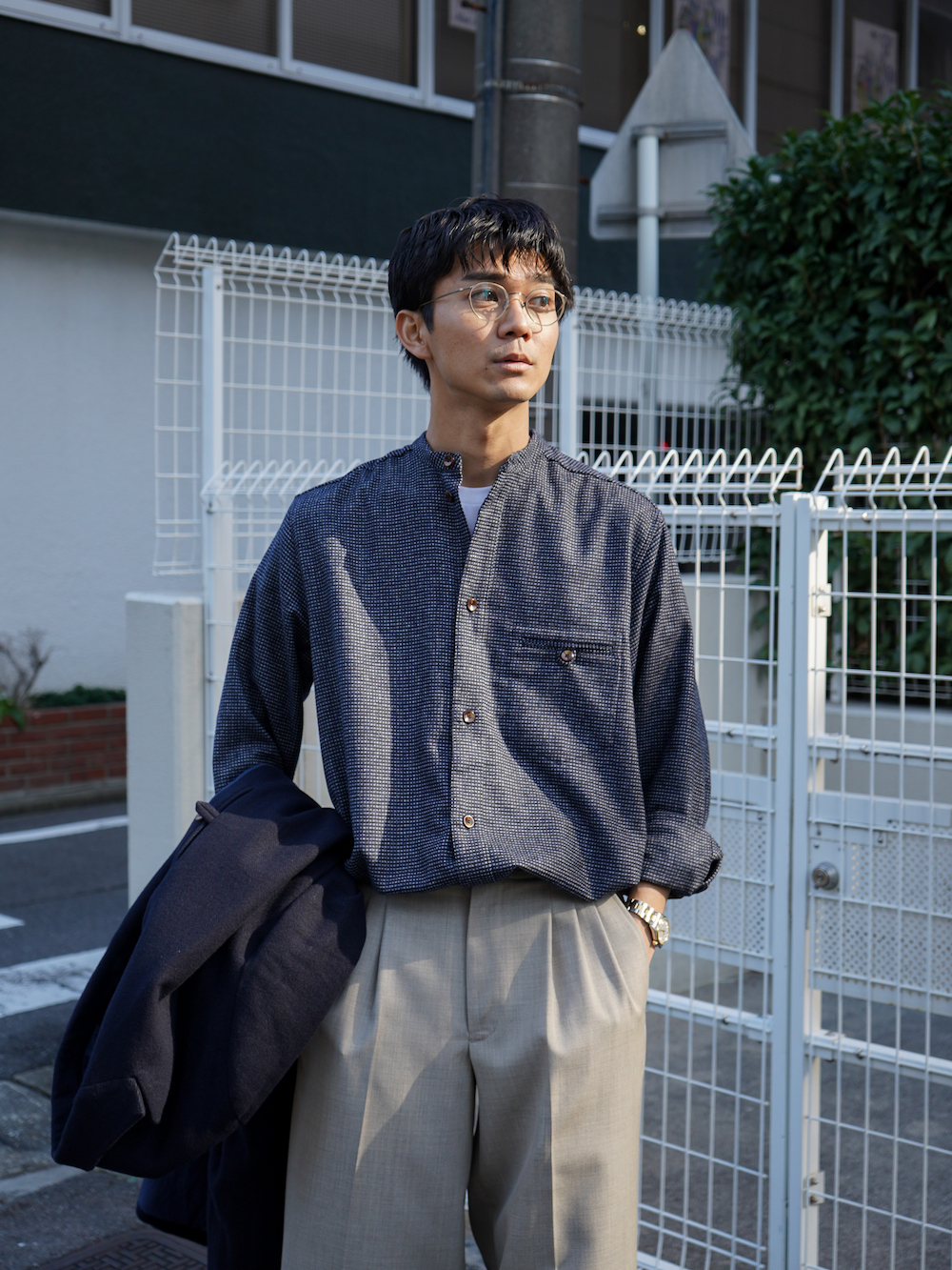 FRANK LEDERが作る”ウールシャツ - 1LDK annex