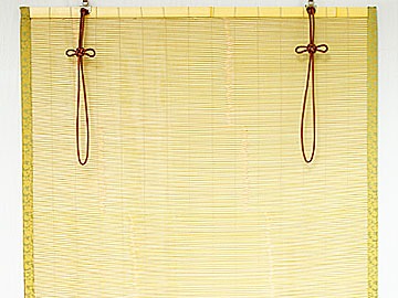 竹の駒返し編み御簾（みす／内掛けすだれ） 【豊田スダレ店】