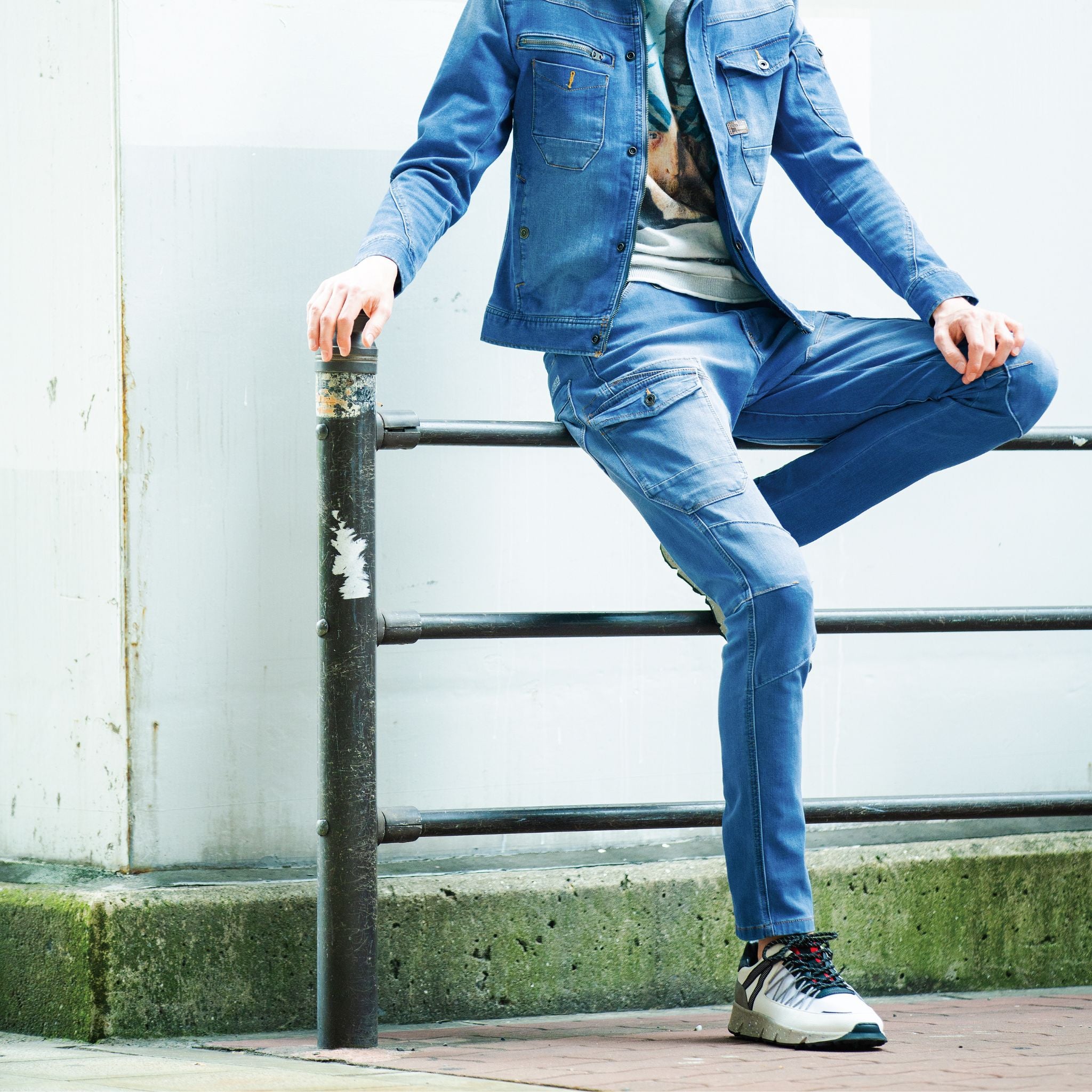 I'Z FRONTIER(アイズフロンティア) #7632 2WAYストレッチカーゴパンツ