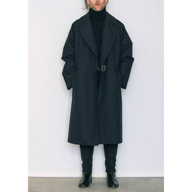 CULLNI 17AW ライダース コート タイロッケン ブラック サイズ1 CULLNI