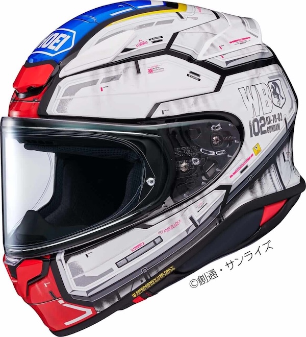 SHOEI Z-8にNewカラー「機動戦士ガンダム THE ORIGIN」(OVA版)との
