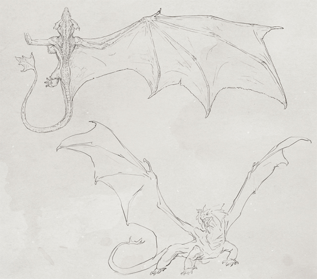 世界のモンスターを描く：西洋のドラゴン | 3dtotal 日本語