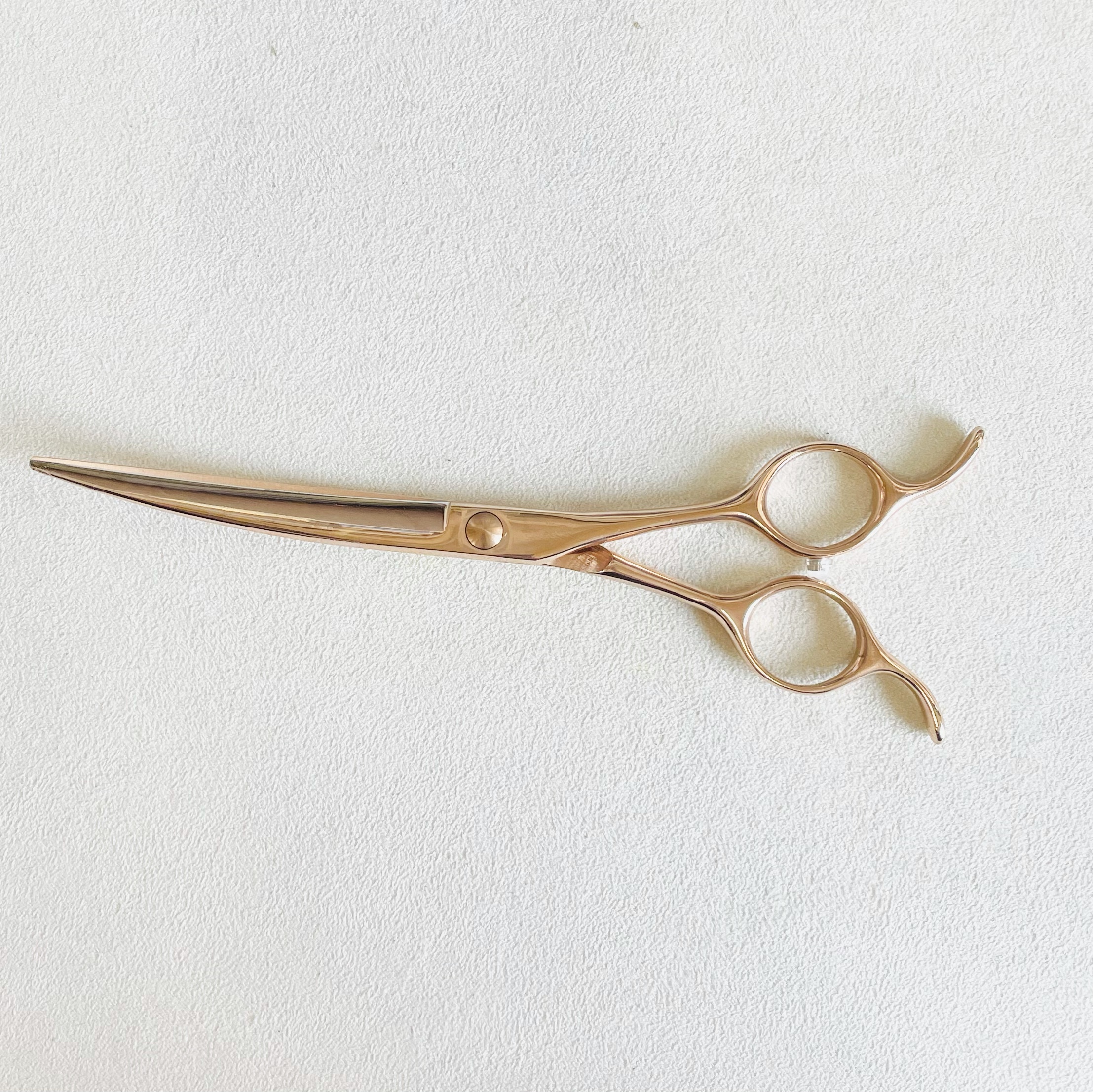 使うたびにときめく ピンクゴールドのカーブシザー 6.5インチ | 333