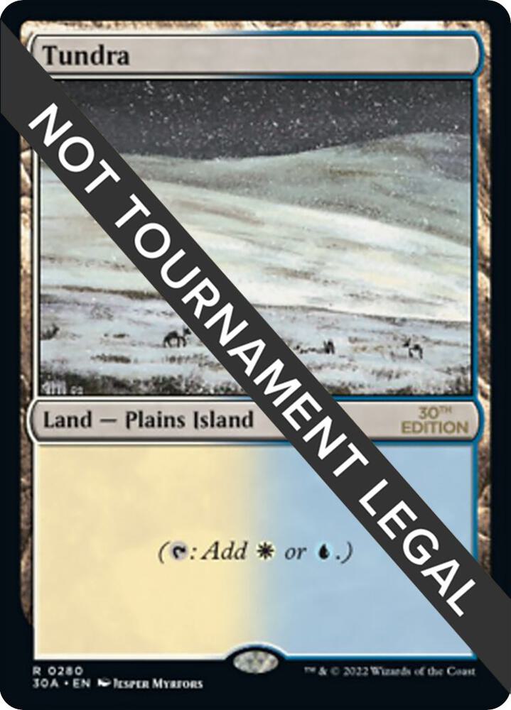 Tundra - 30th Anniversary Edition - Magic: The Gathering