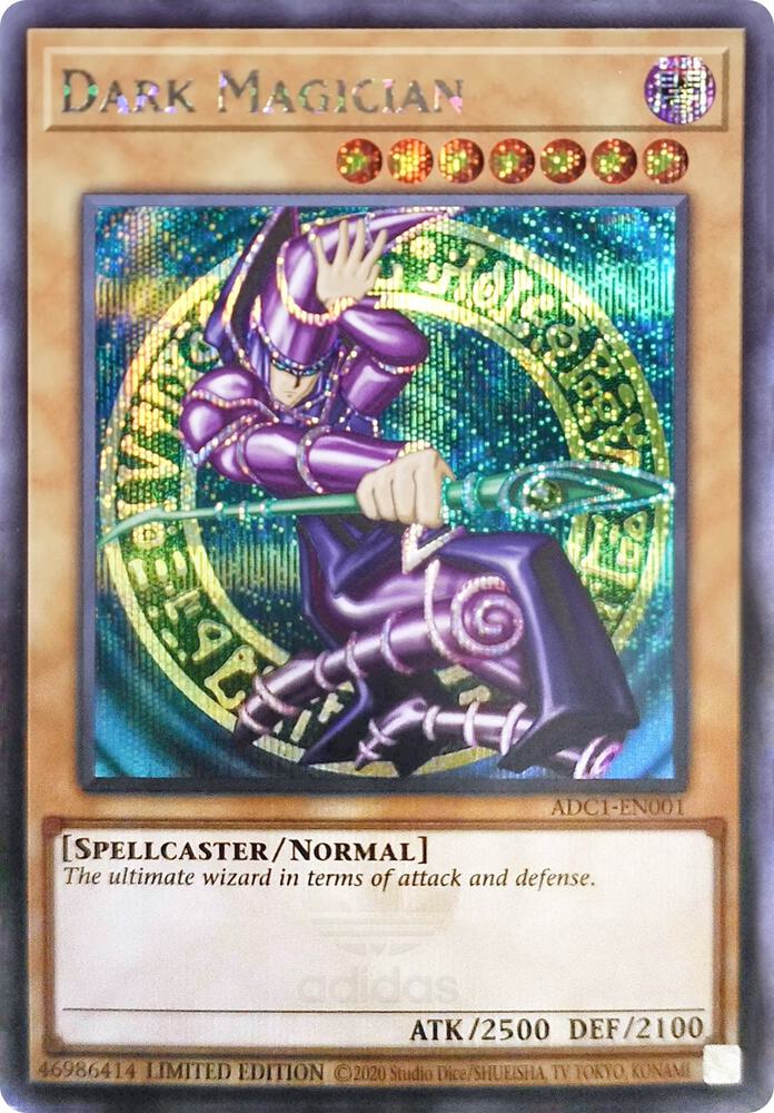 Dark Magician (Adidas Exclusive) - Miscellaneous Promotional Cards
